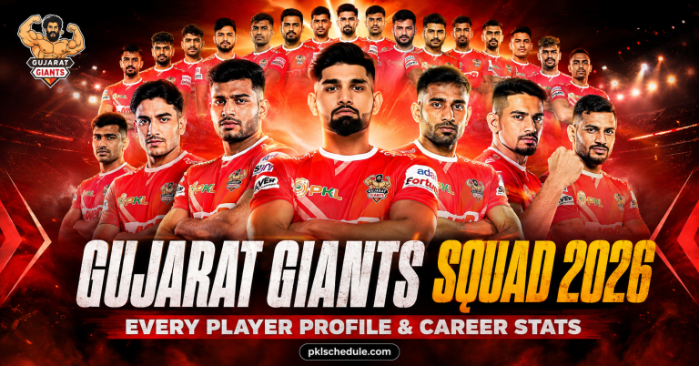 Gujarat Giants Squad 2026 Every Player Profile & Career Stats